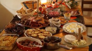 Julbord på Ålandsbåten